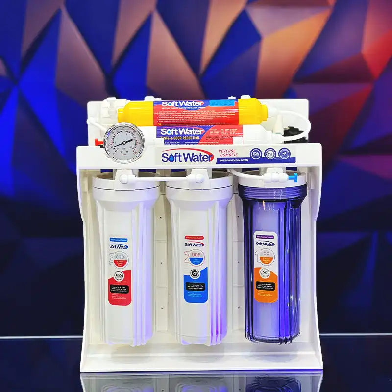 دستگاه تصفیه آب خانگی سافت واتر شش مرحله ای