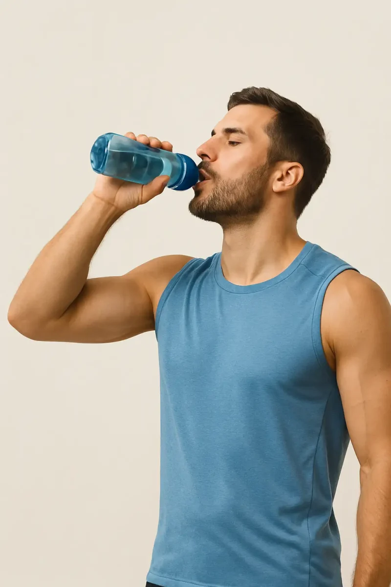 نوشیدن آب هنگام ورزش